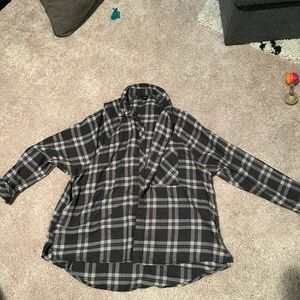 Super soft oversized flannel